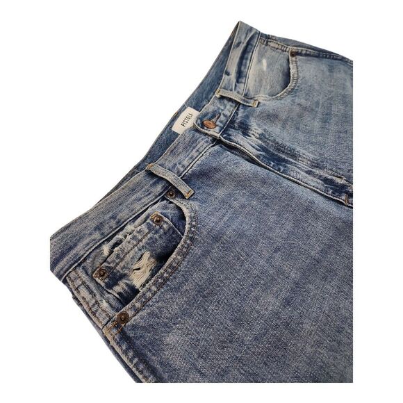 Pistola Cassie Super High Rise Straight Leg In April Showers Sz 31 Cotton blend - Picture 5 of 8